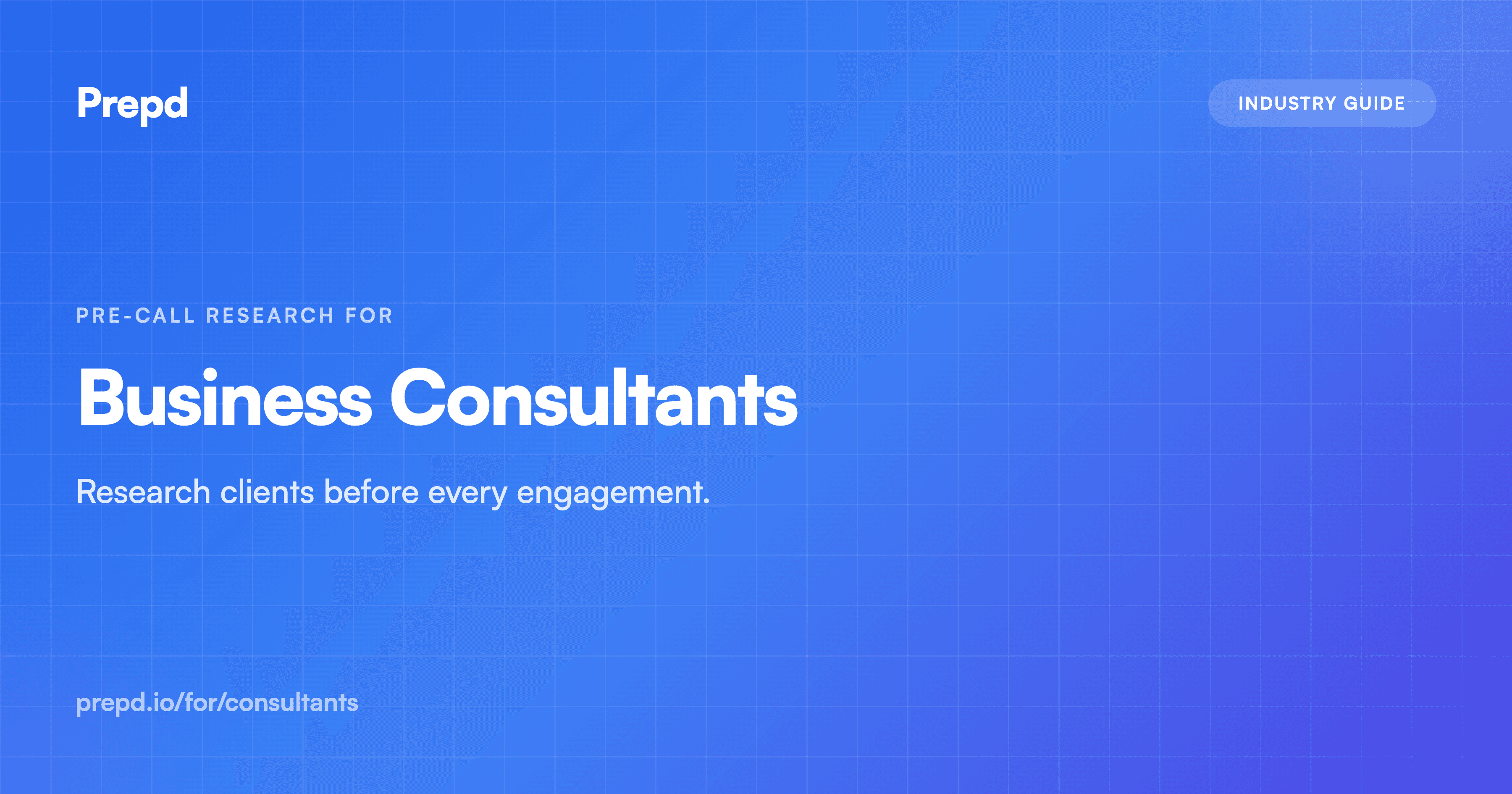 Prepd for Consultants