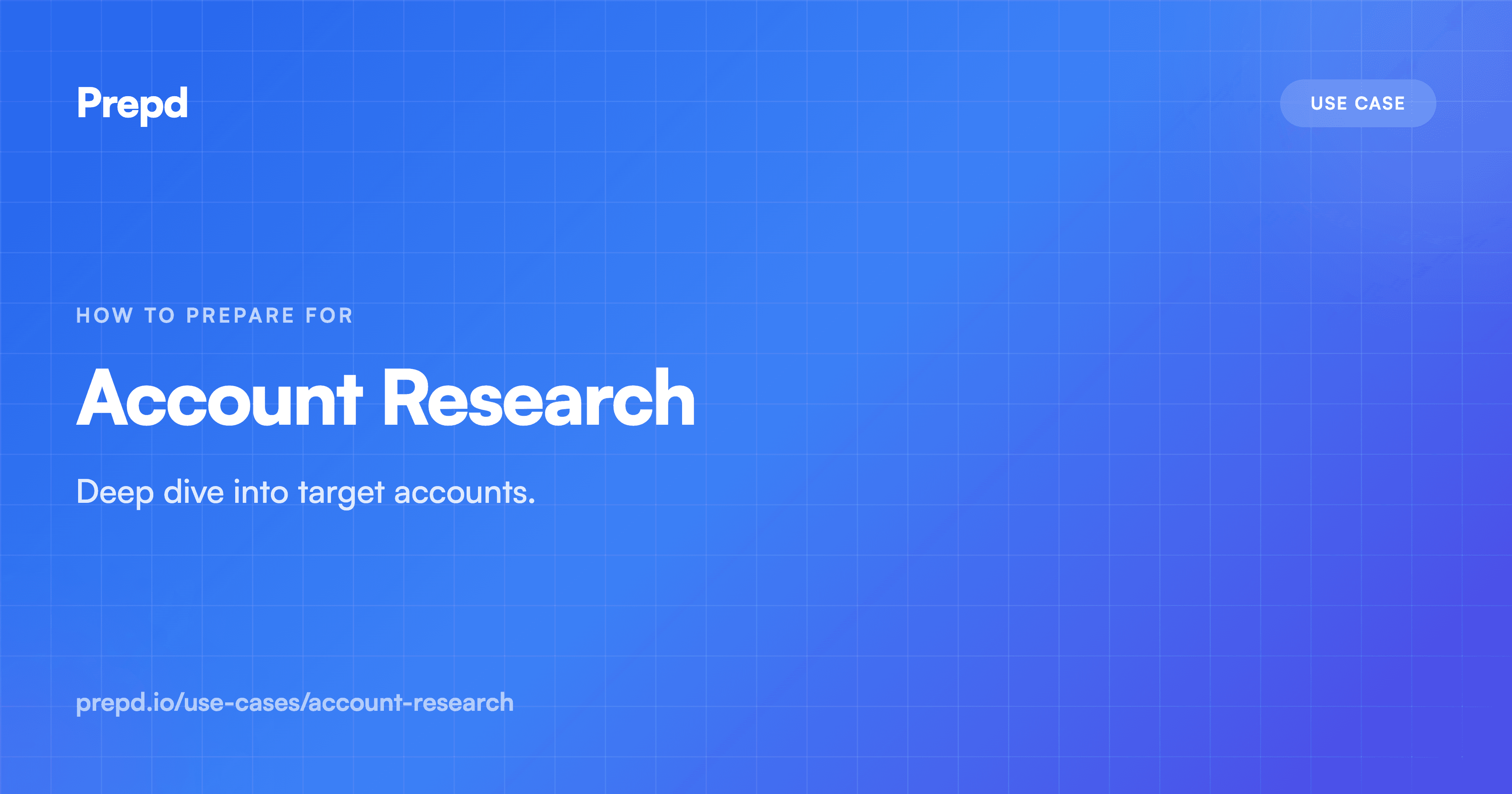 Account Research